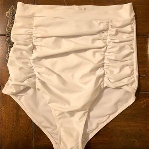 High waist bikini bottoms